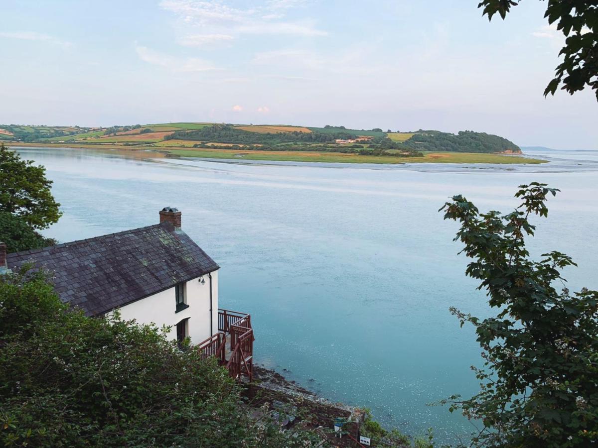Dylan Thomas Sea View Bed & Breakfast Laugharne Exterior foto